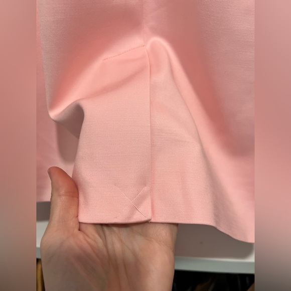 J.Crew $278 Relaxed Double Breasted Blazer in City Twill Pink Size 24 BX785 NEW - Picture 6 of 11